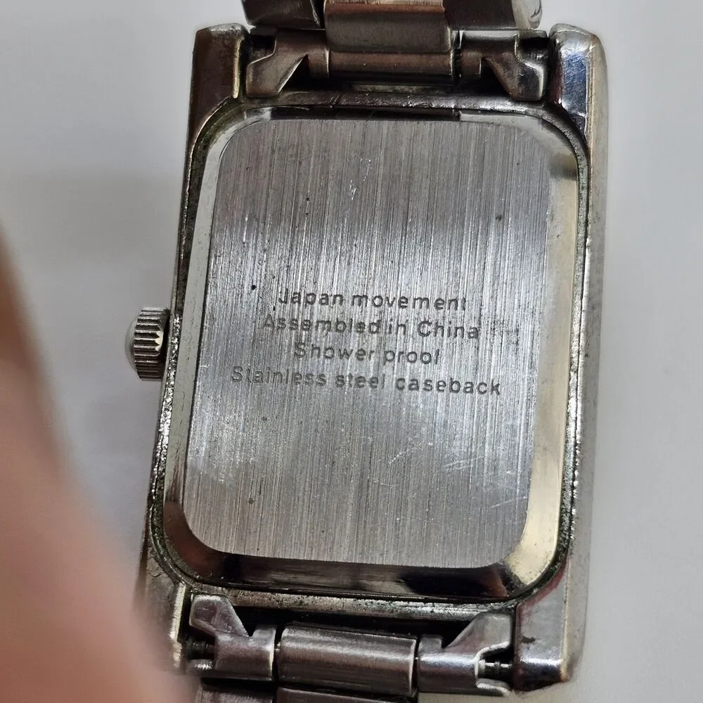 IBM Women's Watch‎ 20MM Gray Dial Gray Bracelet Band 7